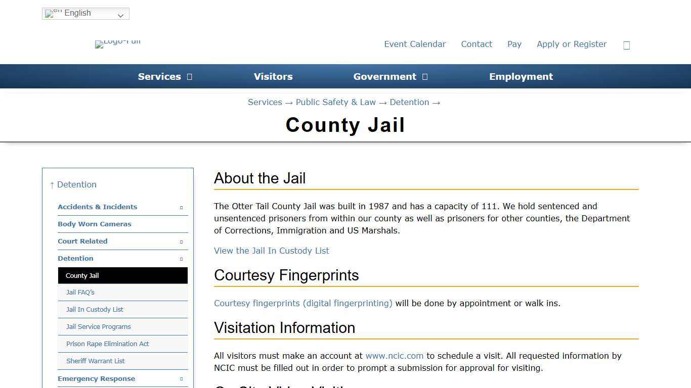 County Jail - Otter Tail County, MN